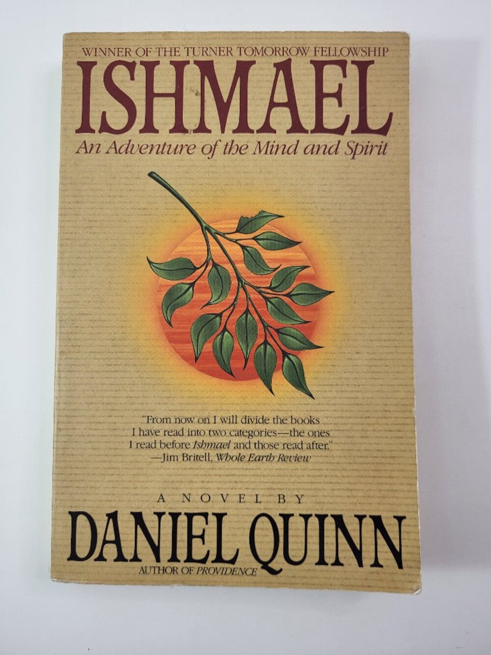 Ishmael An Adventure of the Mind and Spirit Daniel Quinn Paperback Book